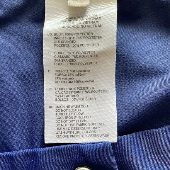 Adidas Women’s Athletic Skirt/Skort Blue 6 - Picture 8 of 8